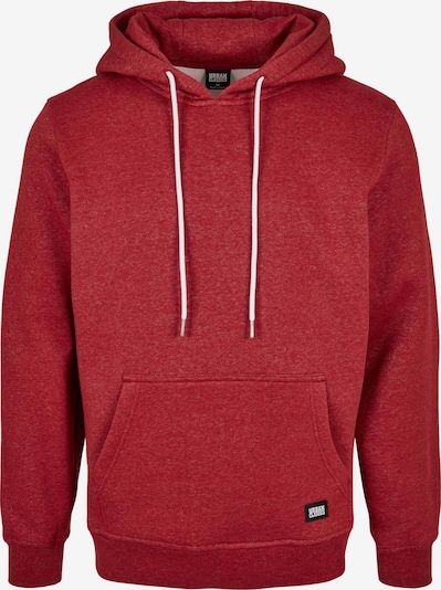 Urban Classics Sweatshirt i rødmeleret, Produktvisning