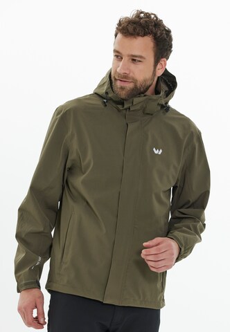 Whistler Outdoor jacket 'Nasar' in Green: front