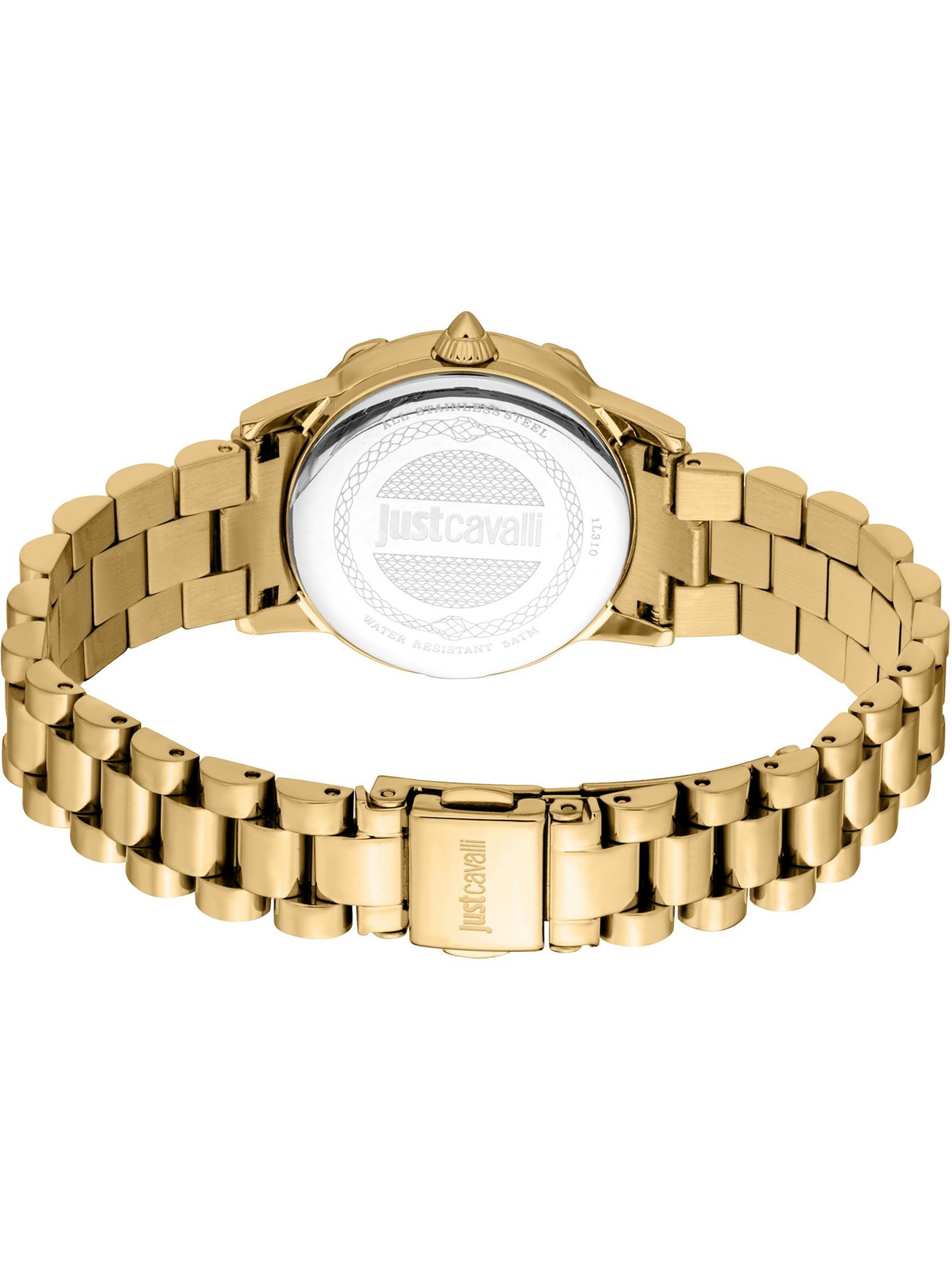 Just Cavalli Analoguhr in Gold