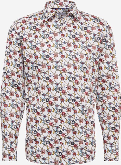 ETON Chemise en mélange de couleurs / blanc, Vue avec produit