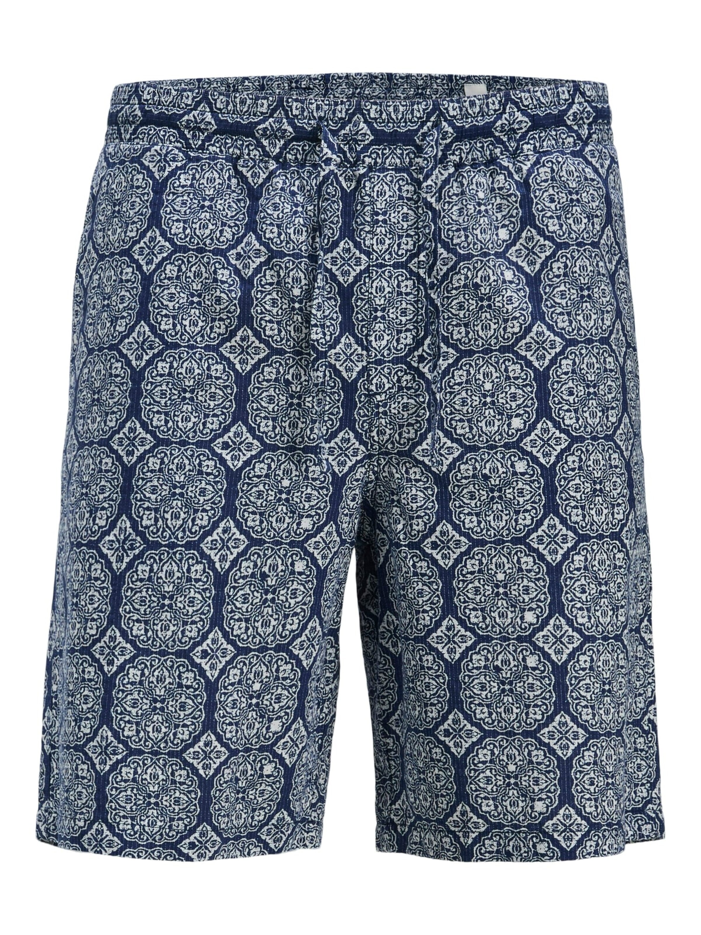 JACK & JONES Baggy Trousers 'jaiden' in Blue: front