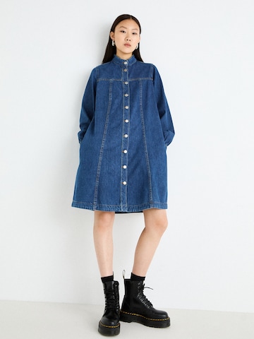 MSCH COPENHAGEN - Vestido camisero 'Rylan Elena' en azul