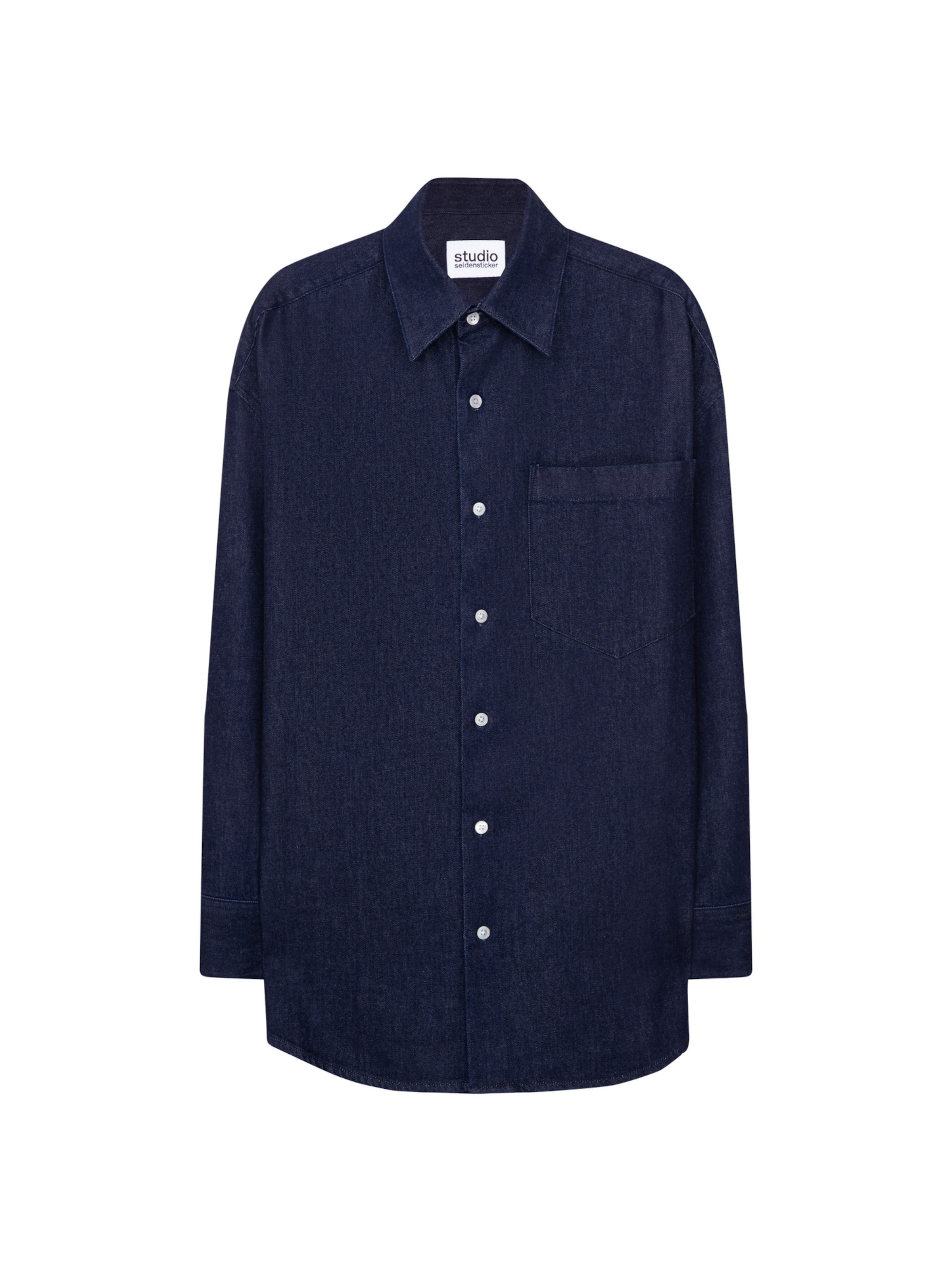 Studio Seidensticker Comfort fit Zakelijk overhemd in Blauw: voorkant