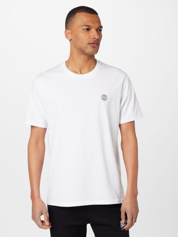 Les Deux Shirt in White: front