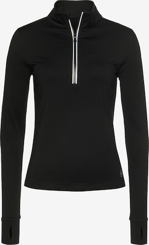 LASCANA ACTIVE Functioneel shirt in Zwart: voorkant