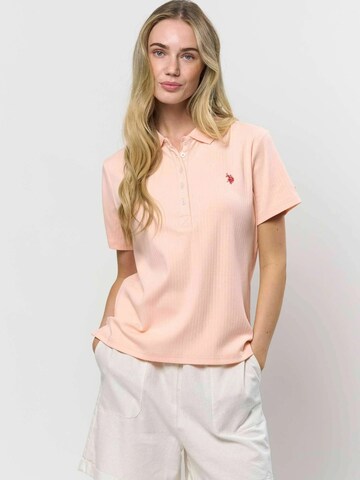 U.S. POLO ASSN. Top 'UWHelga' in Pink: front