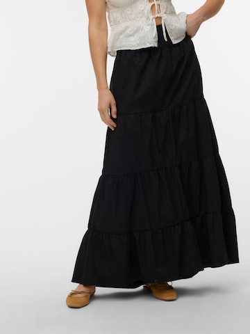 Jupe 'VMLotus' VERO MODA en noir : devant