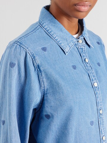 Camicia da donna 'Ma44rti' di Hailys in blu