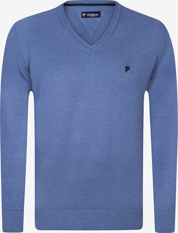 DENIM CULTURE Sweater 'Ottorino' in Blue: front