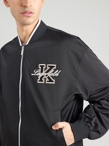 Karl Lagerfeld Демисезонная куртка в Черный