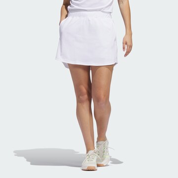 Jupe de sport 'Ultimate365' ADIDAS PERFORMANCE en blanc : devant