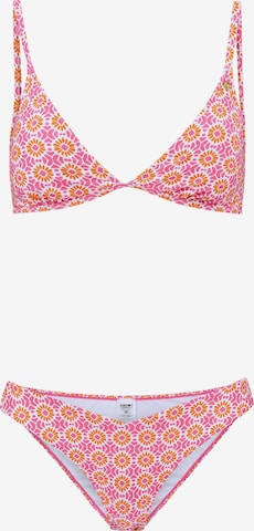 Shiwi Triangen Bikini 'Romy' i rosa: framsida