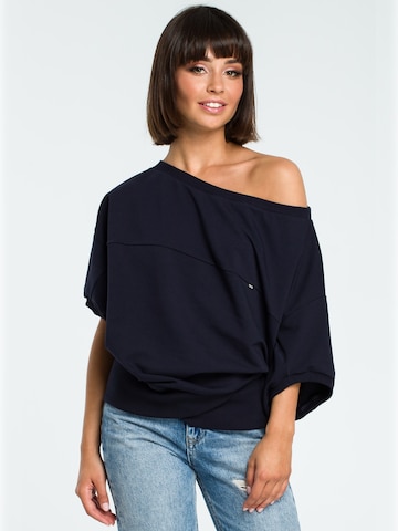BeWear - Blusa 'B079' en azul: frente
