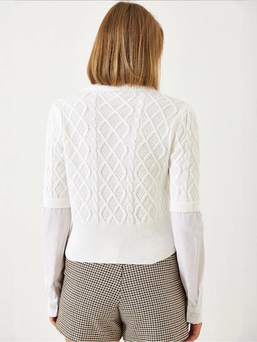 Bianco LucciPulover 'Pullover' - bijela boja