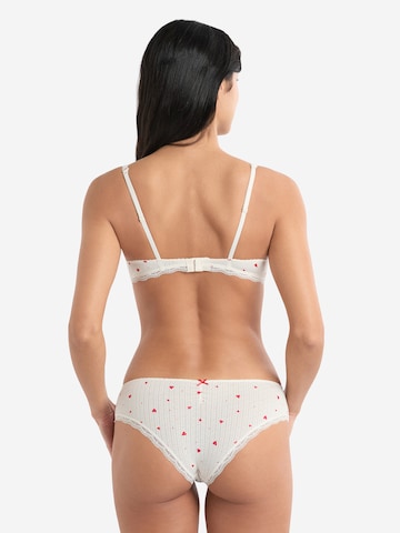 ETAM Bralette Bra 'Vanity Gourman' in White