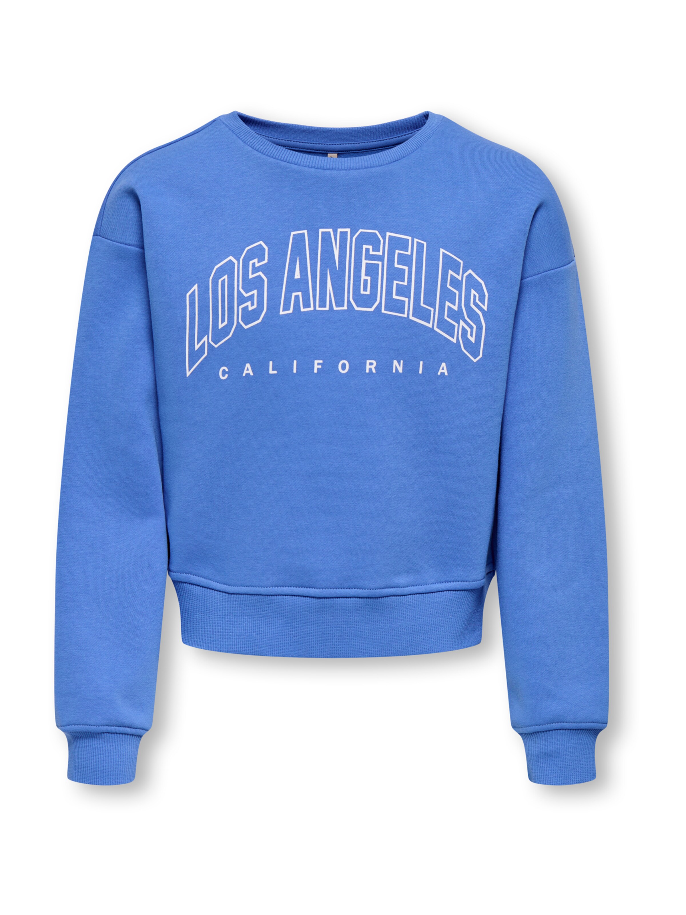 ONLY GIRLS Sweatshirt 'KOGSWEAT' i blå: forside