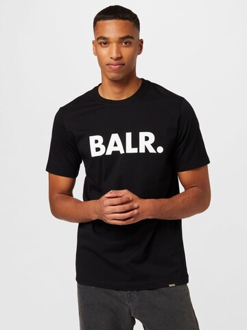 BALR. T-shirt i svart: framsida