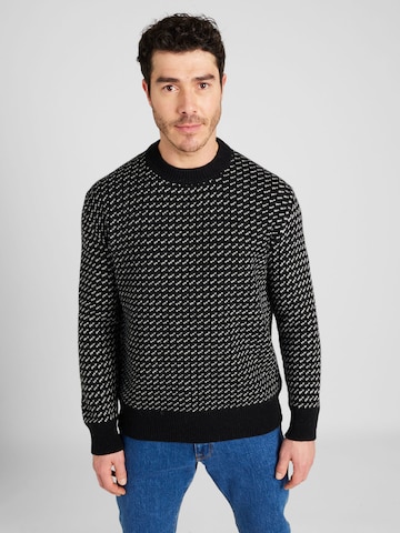 MADS NORGAARD COPENHAGEN Sweater in Black: front