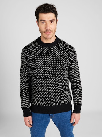 MADS NORGAARD COPENHAGEN Pullover in Schwarz: predná strana