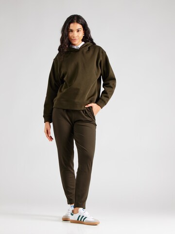 MSCH COPENHAGEN Tapered Pleat-front trousers 'Popye' in Green
