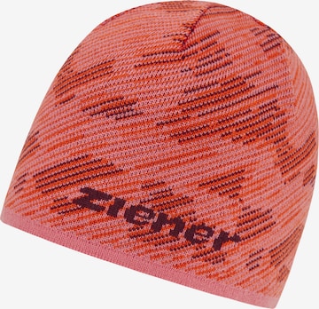 ZIENER Beanie 'ISIAH' in Pink: front