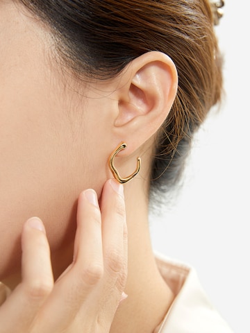Boucles d'oreilles 'Ursula' Victoria Hyde en or