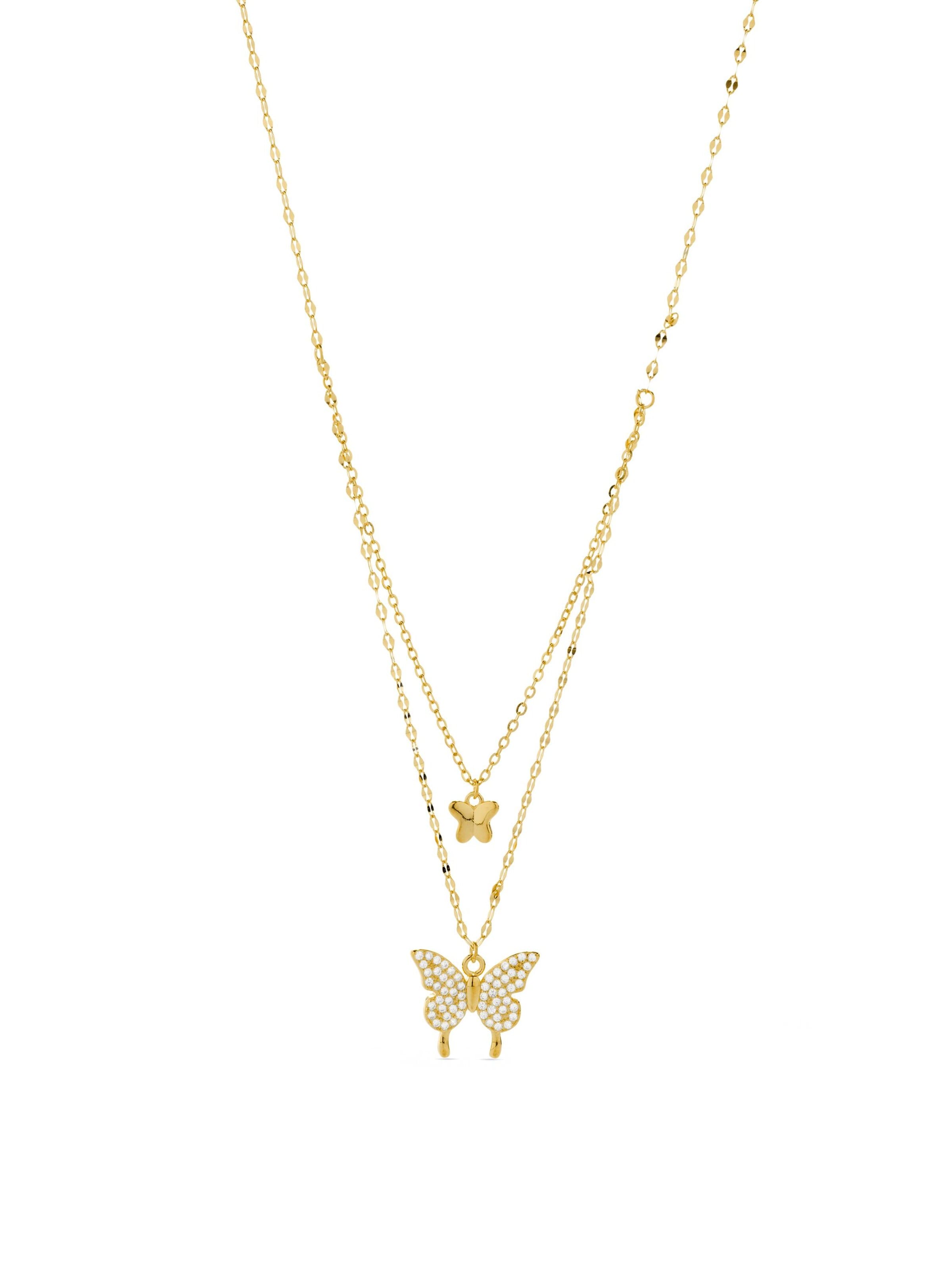 Luxenter Halsband 'Ymi' i guld: framsida