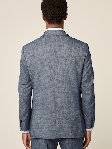 Coupe regular Veste de costume Next en bleu