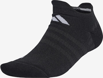juoda ADIDAS PERFORMANCE Sportinės kojinės 'Tennis Low-Cut Cushioned 1 Pair': priekis