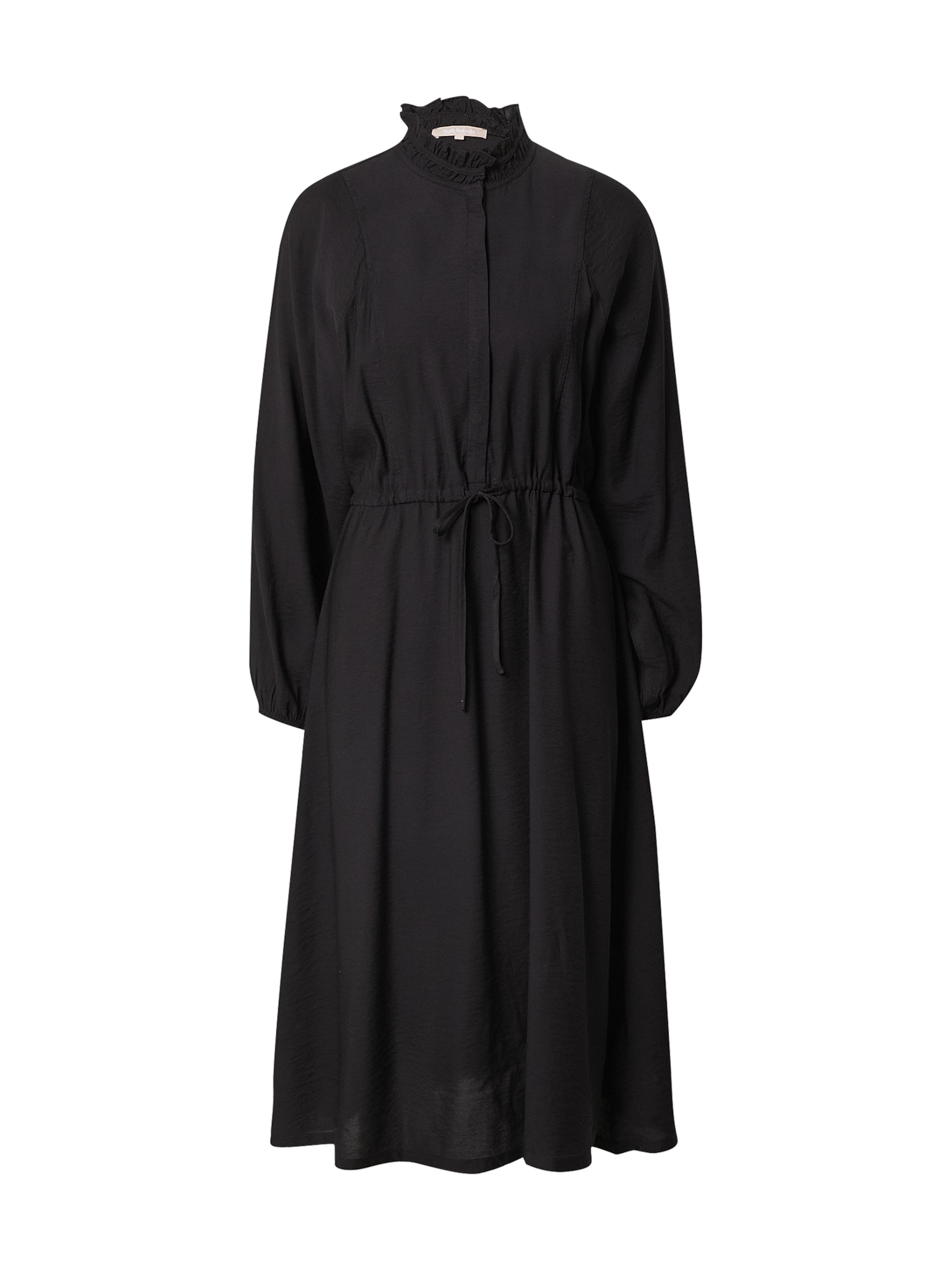 Soft Rebels Μπλουζοφόρεμα 'Avalina' σε μαύρο: μπροστά