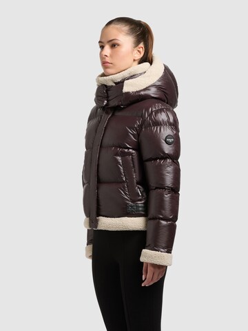khujo Winter jacket 'Nessie2' in Brown