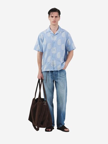 Giesto Shirt 'Hemden' in Blauw