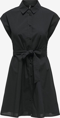 Abito camicia 'ONLLou' di ONLY in nero: frontale