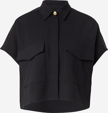 sessun - Blusa 'BIANCA' en negro: frente