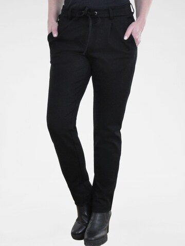 Navigazione Slim fit Pants 'Punto di Roma' in Black: front