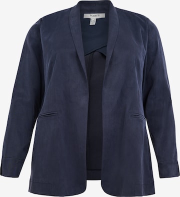 YOEK Blazer in Blue: front