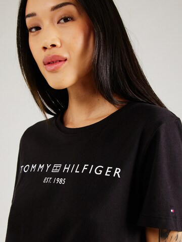 TOMMY HILFIGER Koszulka w kolorze czarny