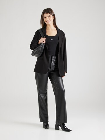 BOSS Top 'C_Ematite' in Black