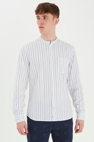 BLEND Regular fit Button Up Shirt in White