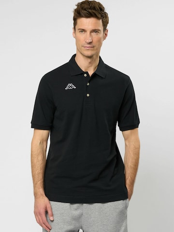 KAPPA - Camisa 'KMLogo Life' em preto: frente