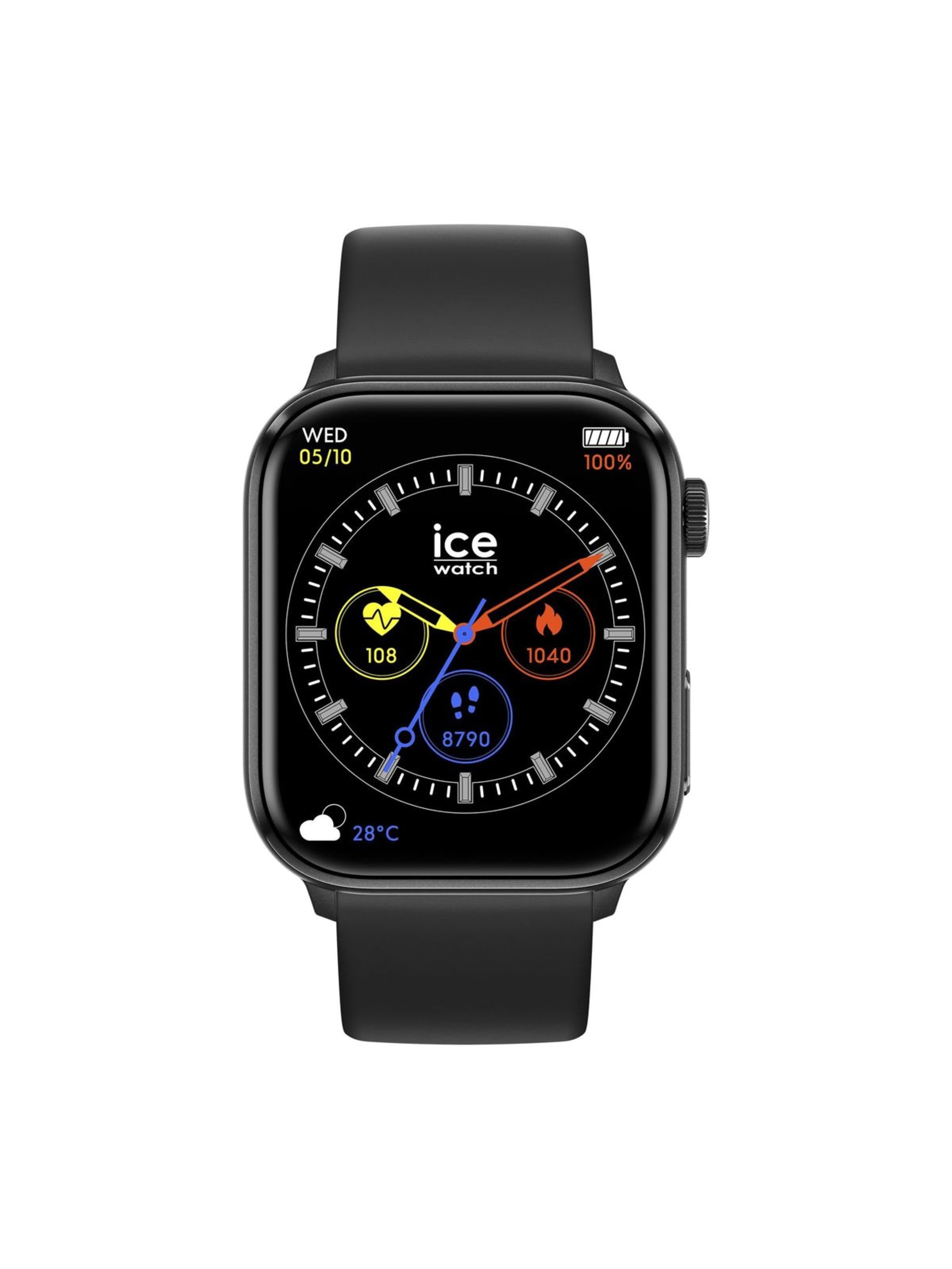 ICE WATCH Digitaluhr 'Smartwatch ICE smart 2.0'‌‌‌‌‌‌‌‌‌‌ in Schwarz: Vorderseite