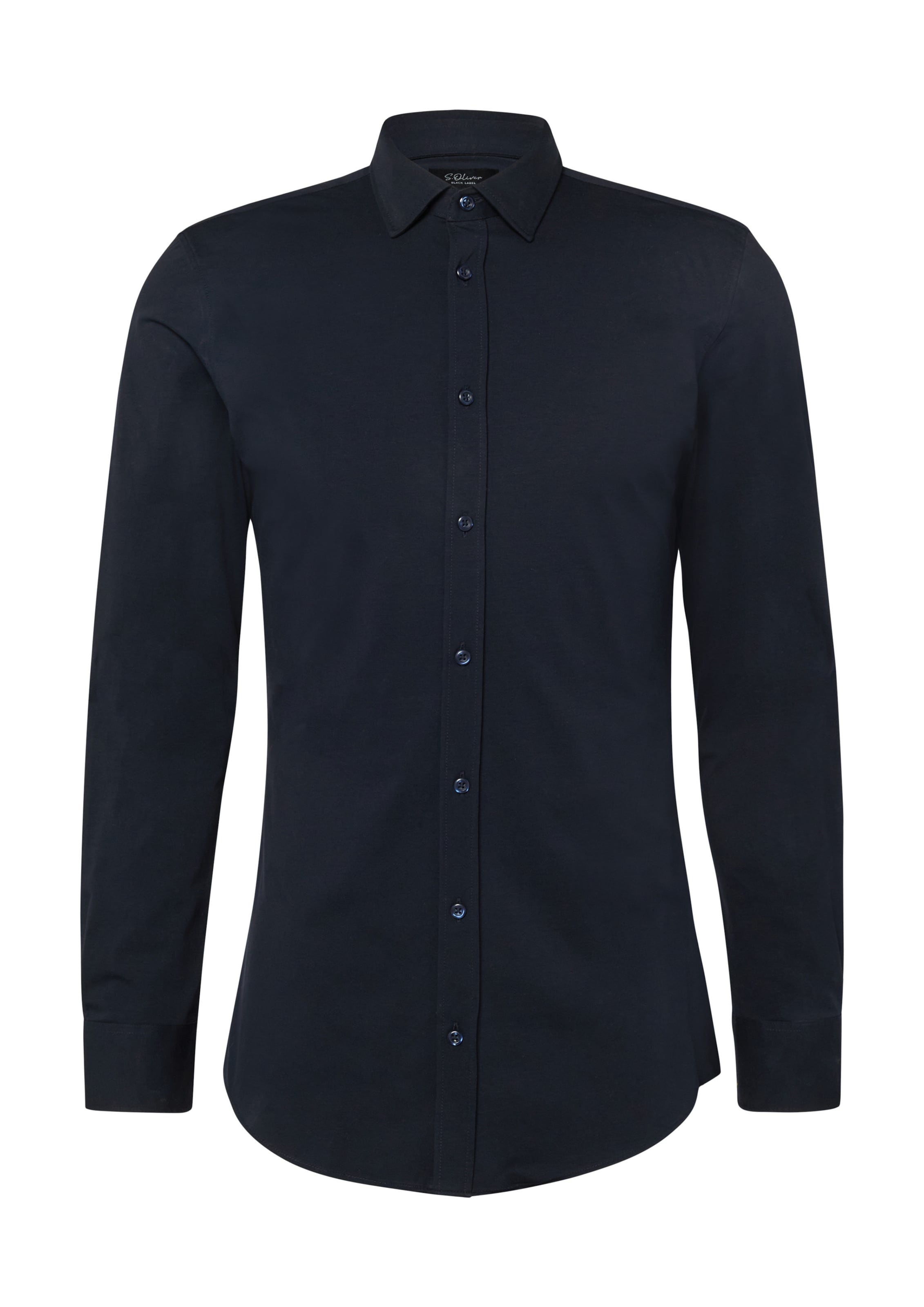 s.Oliver Regular fit Overhemd in Blauw: voorkant