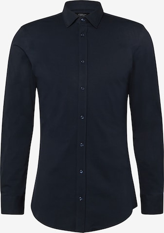 s.Oliver Hemd in Blau: Vorderseite