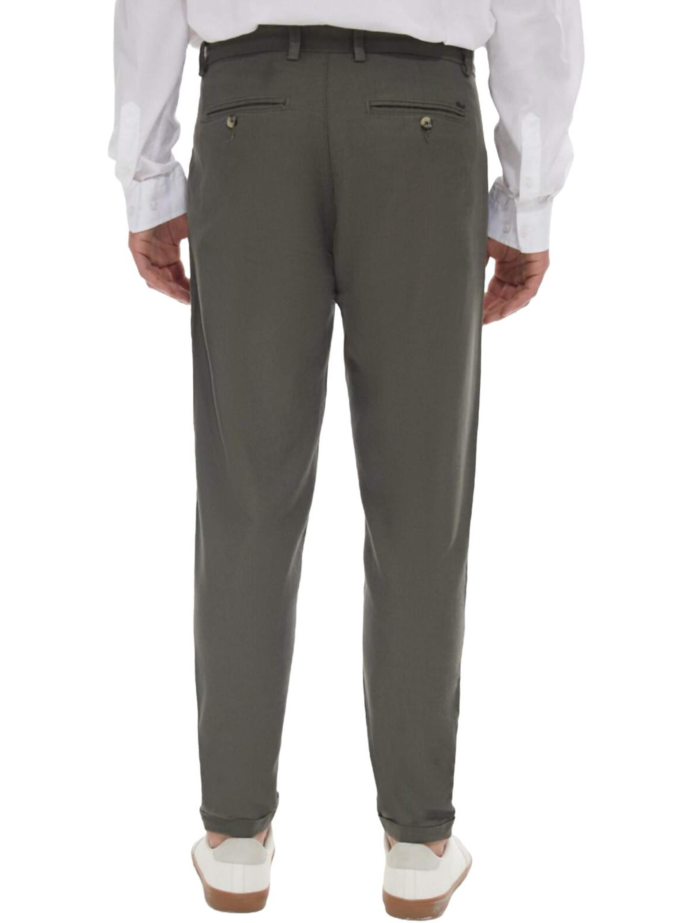 Coupe slim Jean 'Linen Look Trousers' LTB Jeans en vert