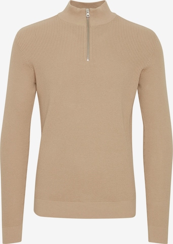 Casual Friday Sweater 'Karlo' in Beige: front