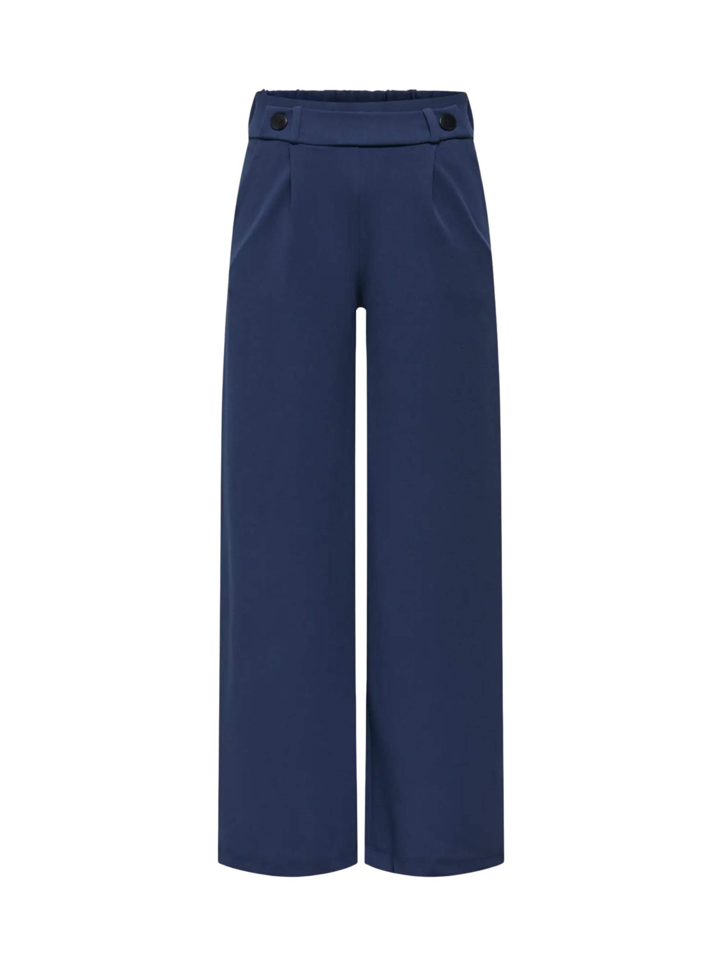 JDY Wide leg Trousers 'JDY JDYGEGGO LIFE' in Blue: front