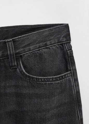 MANGO Loosefit Jeans 'Denver' in Schwarz