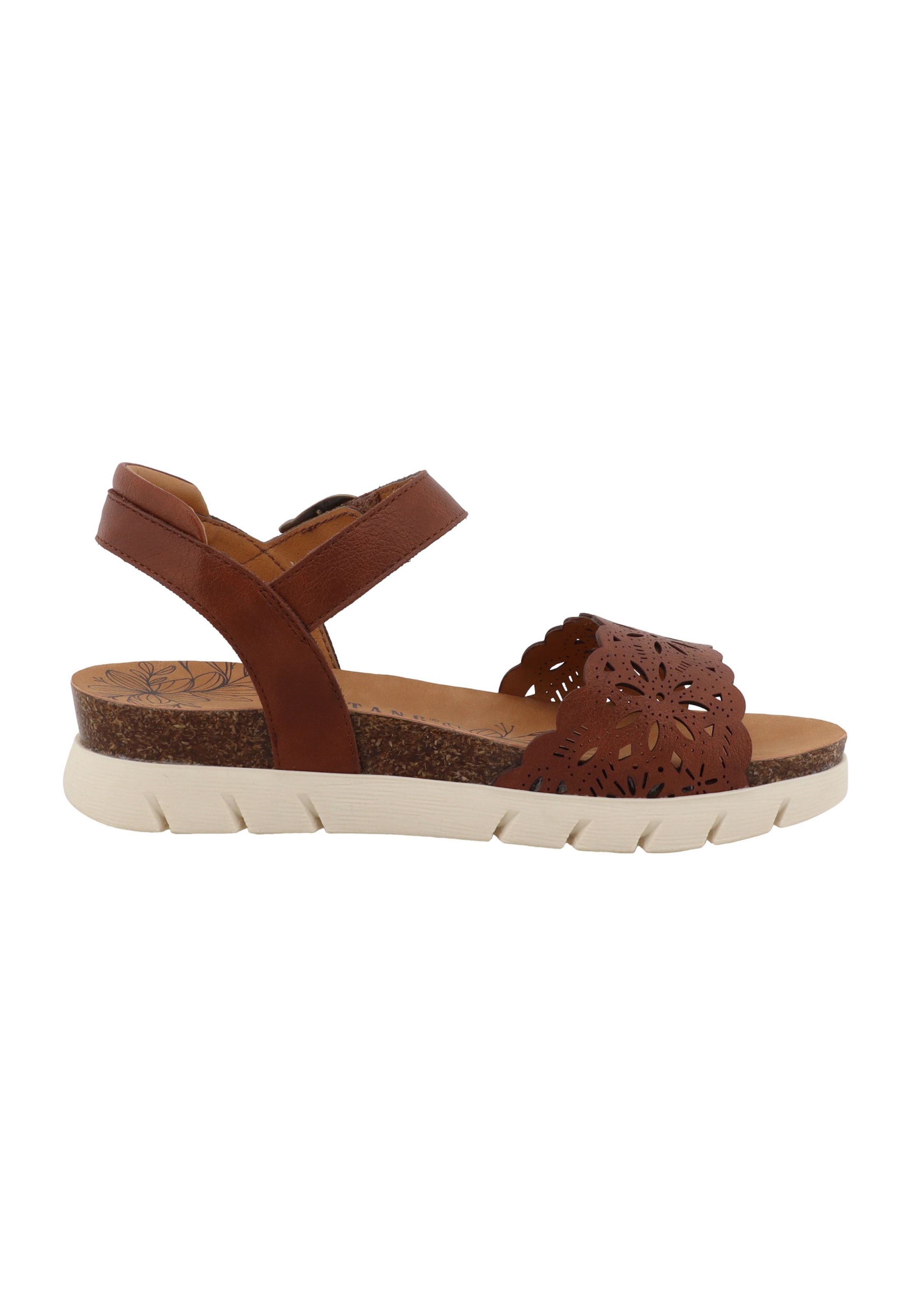 MUSTANG - Sandálias com tiras em castanho