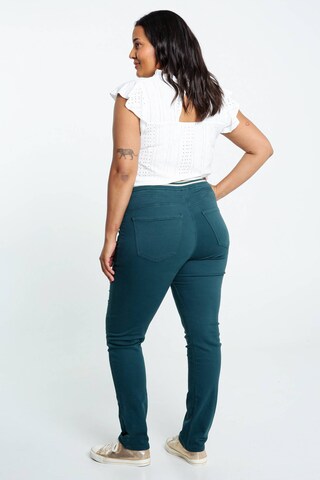 Paprika Slimfit Jeggings in Grün