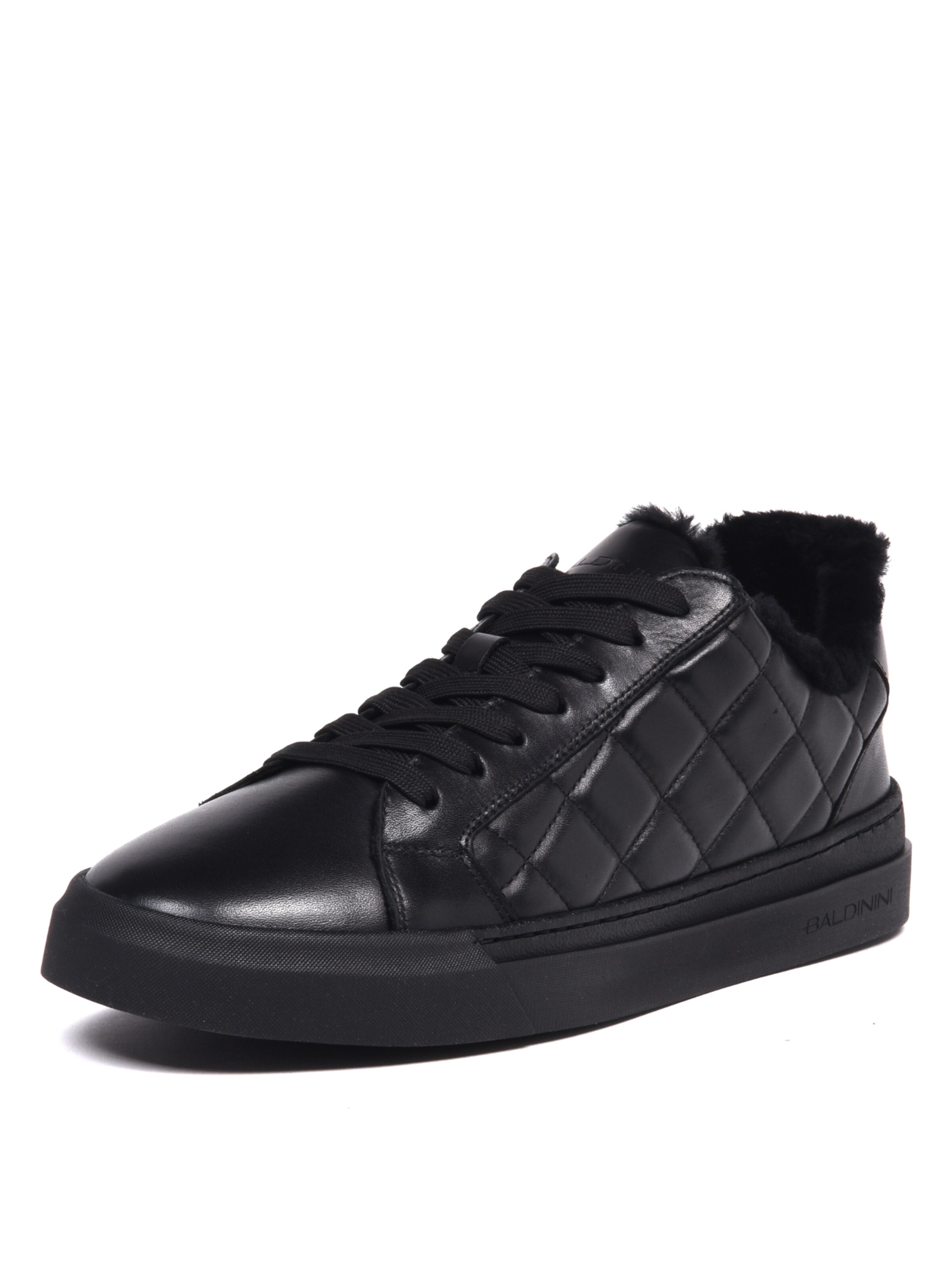 BALDININI Sneakers laag in Zwart: voorkant